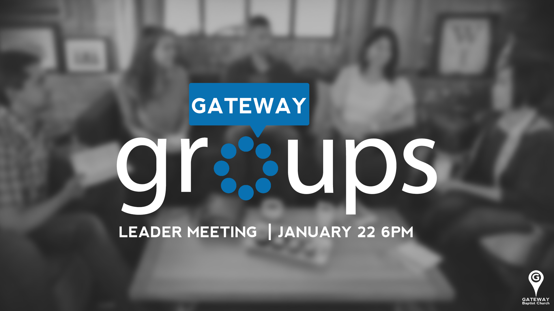 Small Group Leaders Meeting